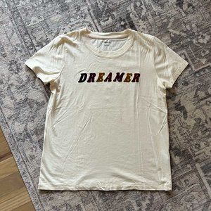 Madewell Whisper Cotton DREAMER Tshirt Womens Small